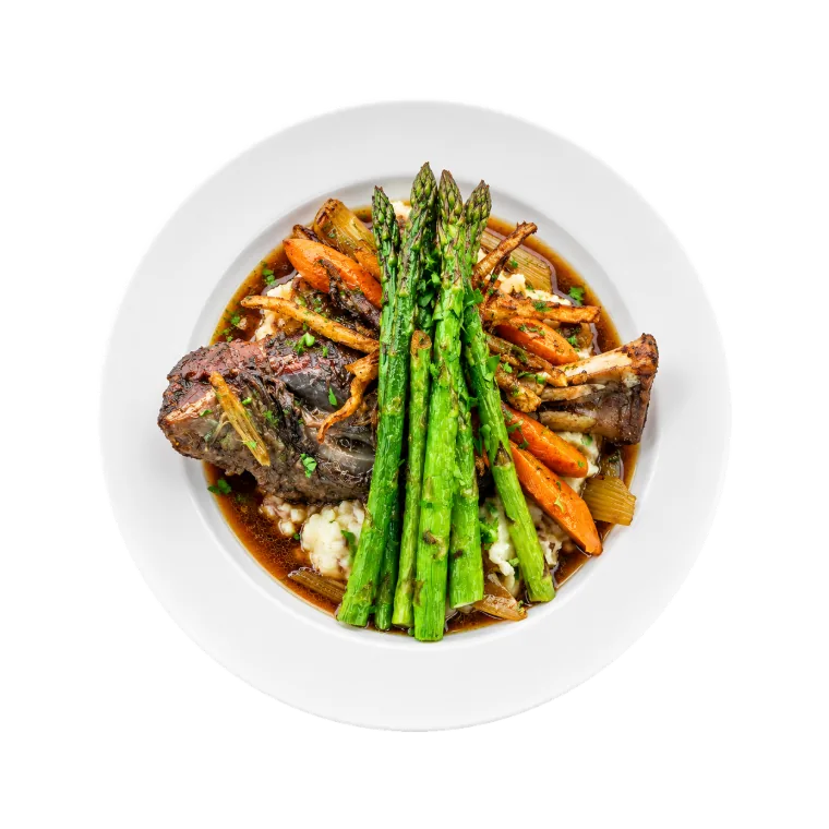Slow Roasted Lamb Shank